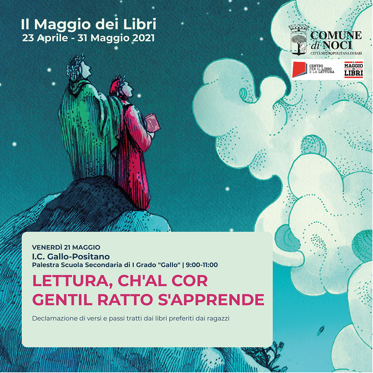 LETTURA, CH'AL COR GENTIL RATTO S'APPRENDE