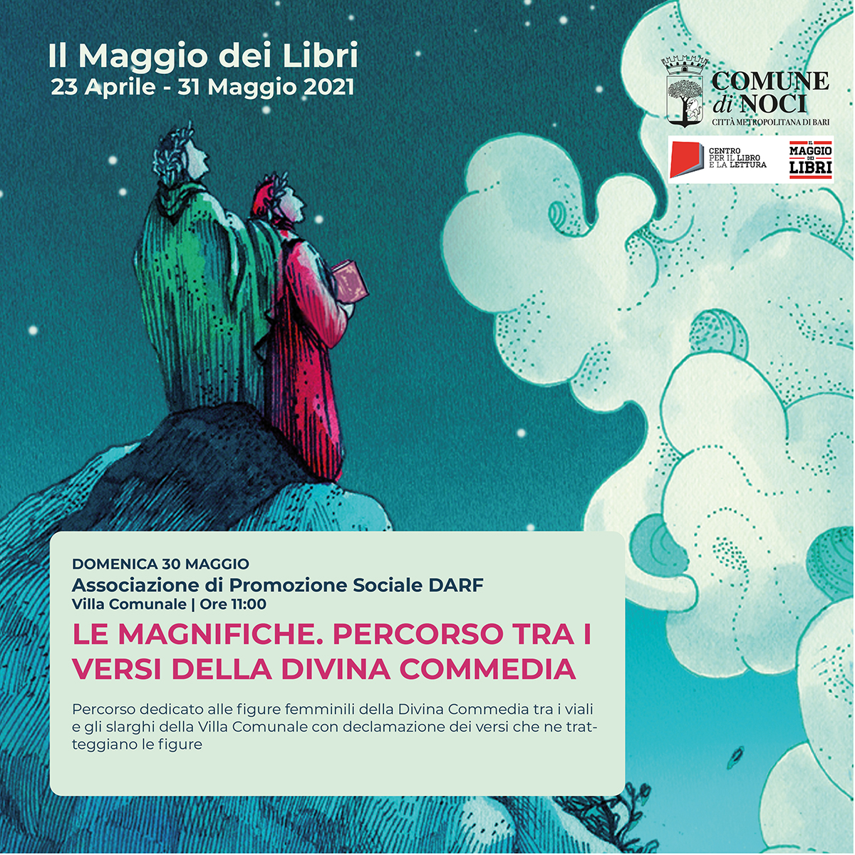 LE MAGNIFICHE. PERCORSO TRA I VERSI DELLA DIVINA COMMEDIA