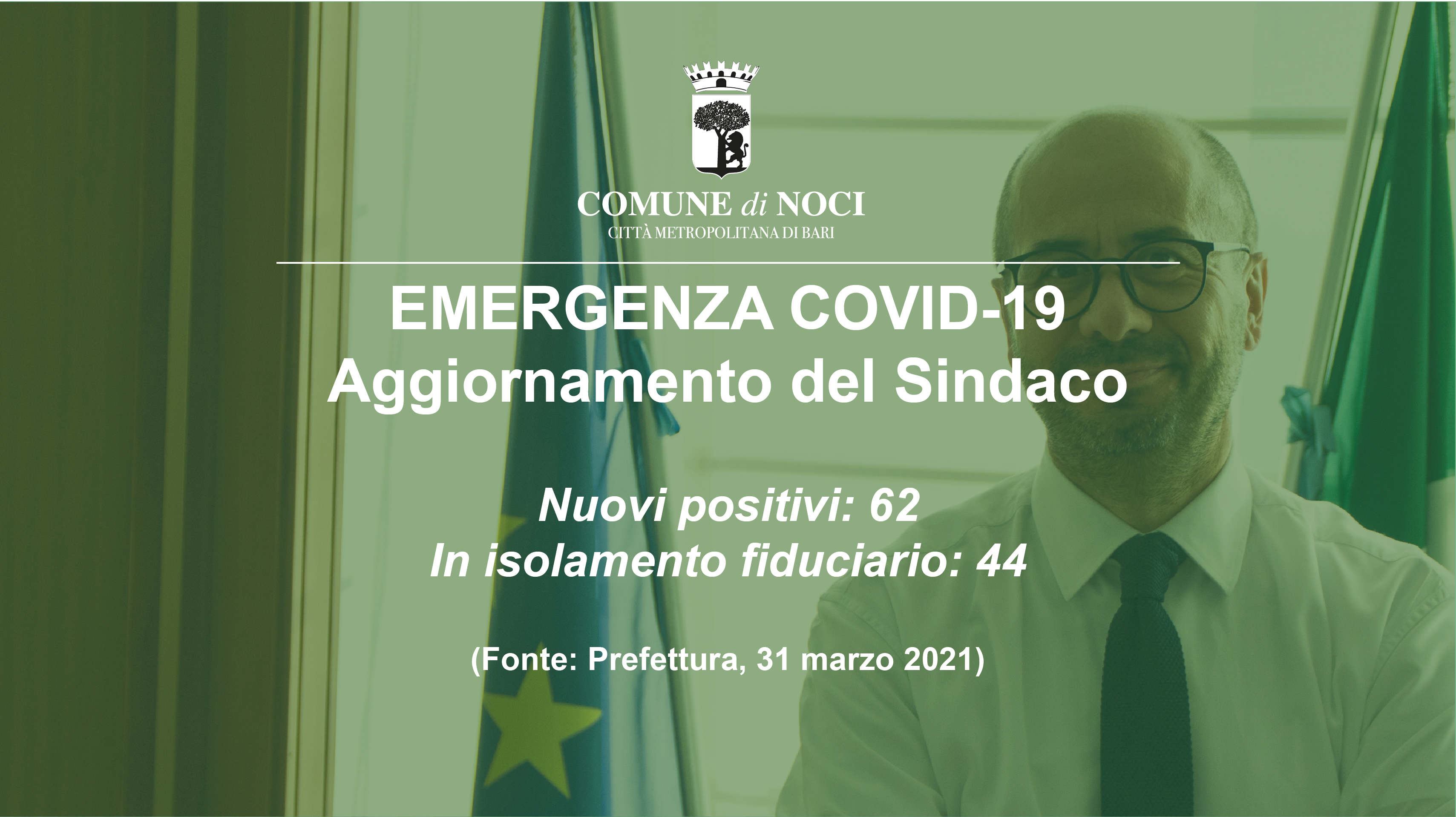 Emergenza Covid-19: dati stabili. Le indicazioni per le festività pasquali. Messi a disposizione dell’ASL Bari due spazi per la campagna vaccinale